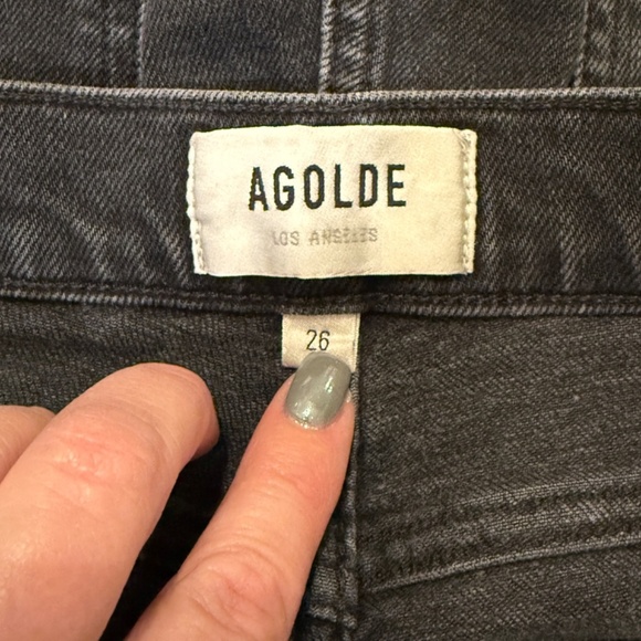 AGOLDE Nico High-Rise Skinny Jeans in Cassette Denim Wash 31182 - Picture 12 of 16